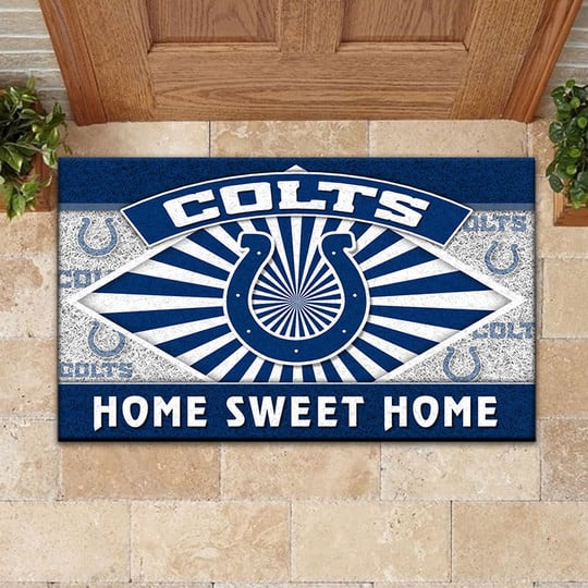 Indianapolis Colts Doormat Close Up