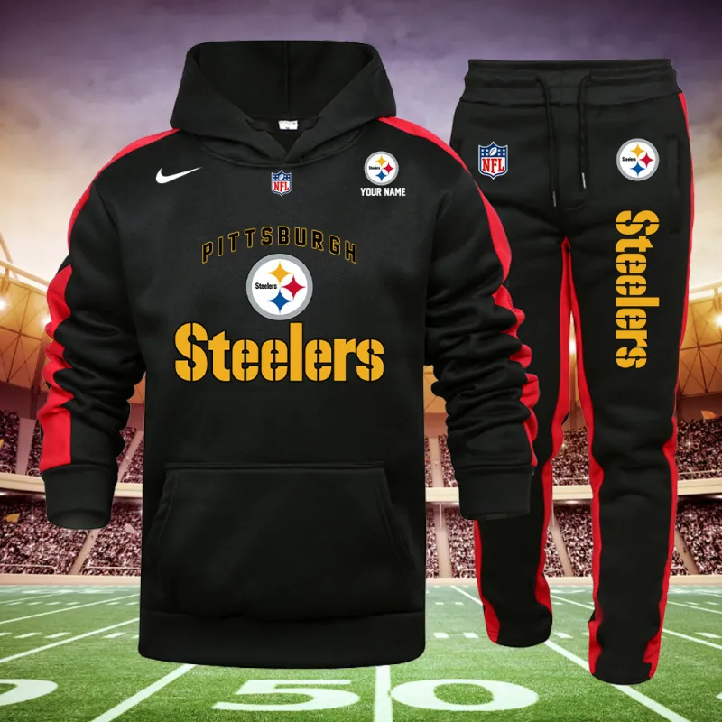 Personalized Pittsburgh Steelers Sweatpants Set
