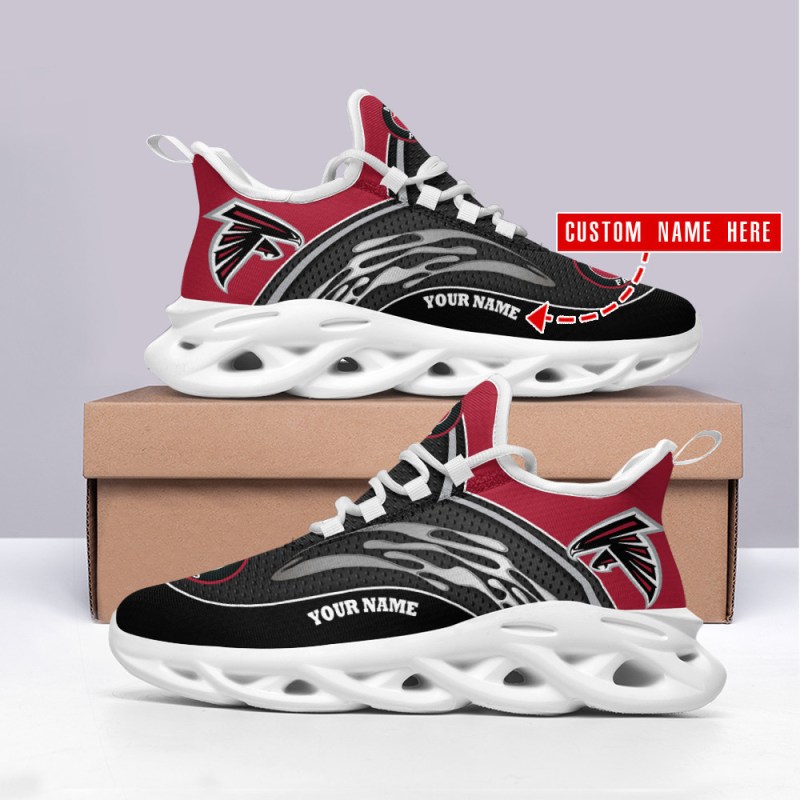 Atlanta Falcons Personalized Yeezy Running Sneakers 3