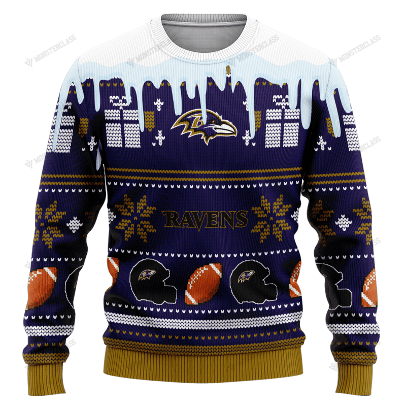 Baltimore Ravens Ugly Christmas Sweater