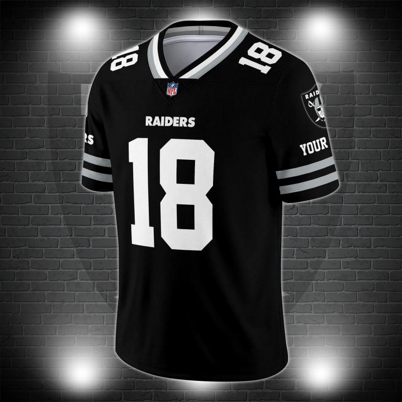Las Vegas Raiders Personalized V-neck Jersey 2