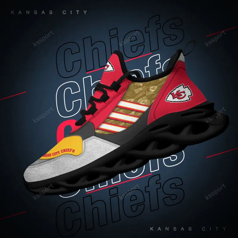 Kansas City Chiefs Yezy Running Sneakers
