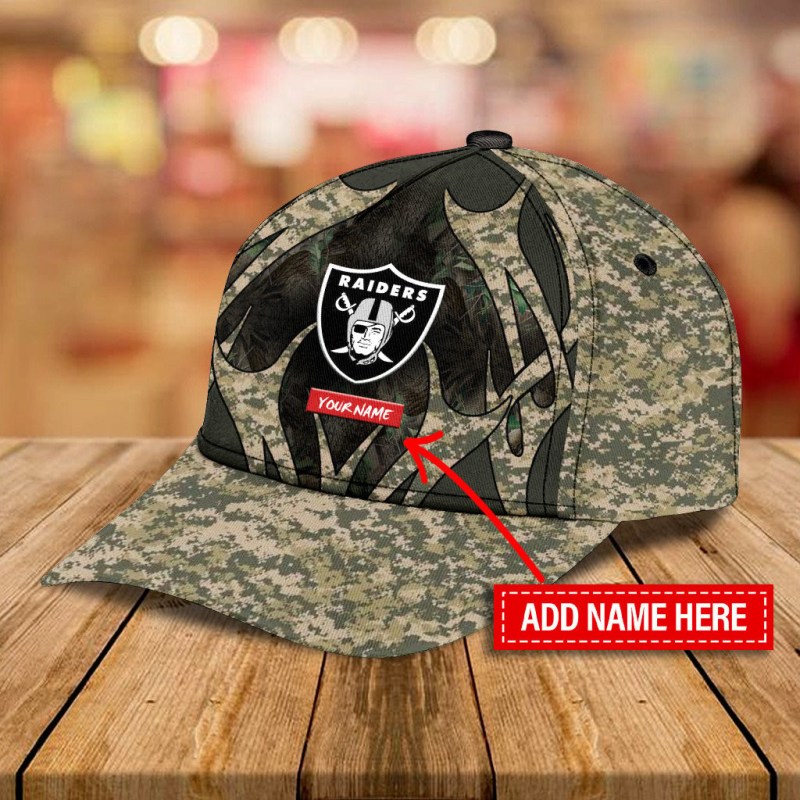 Las Vegas Raiders Personalized Classic Cap