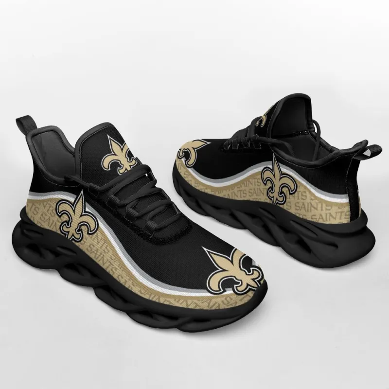 New Orleans Saints Yezy Running Sneakers Display