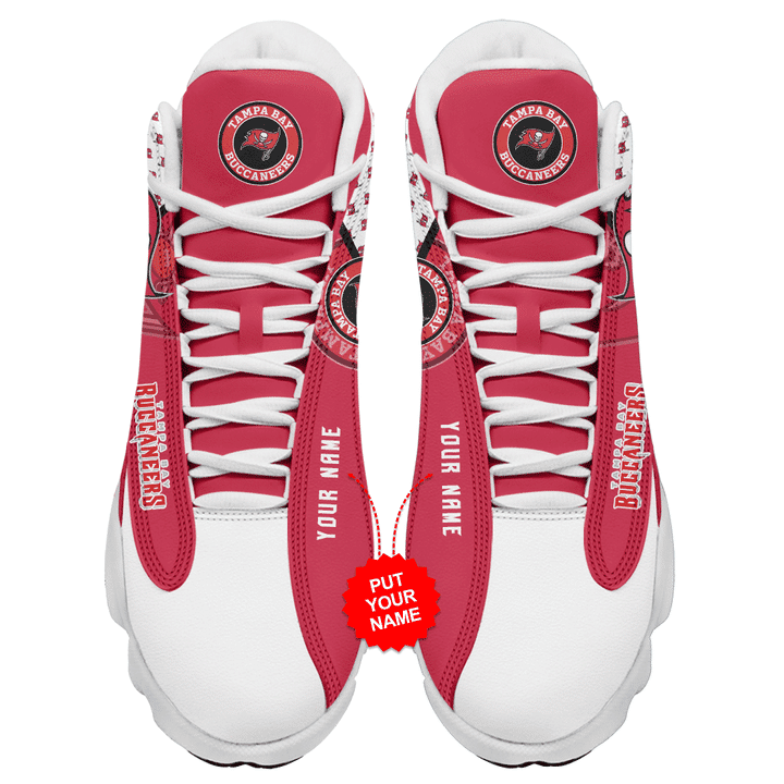 Tampa Bay Buccaneers AJD13 Sneakers Back View