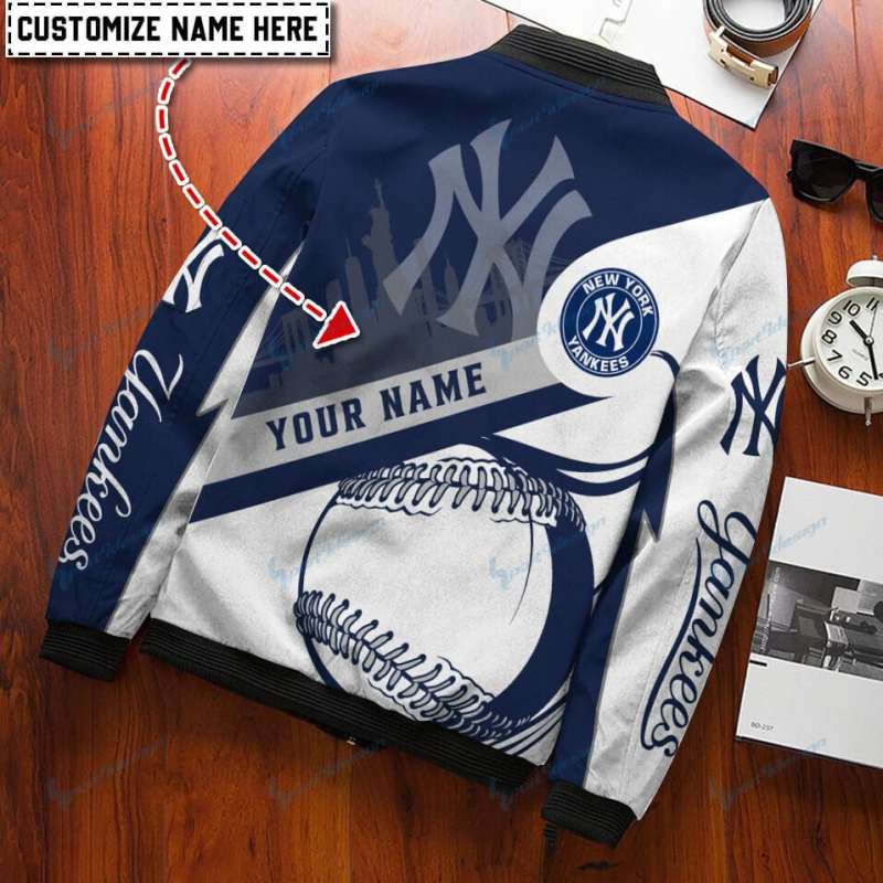 Stylish Bomber Jacket for Yankees Fans