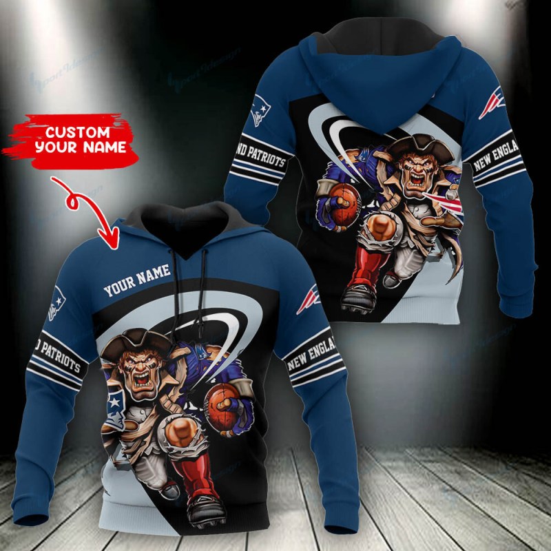 New England Patriots Personalized Hoodie