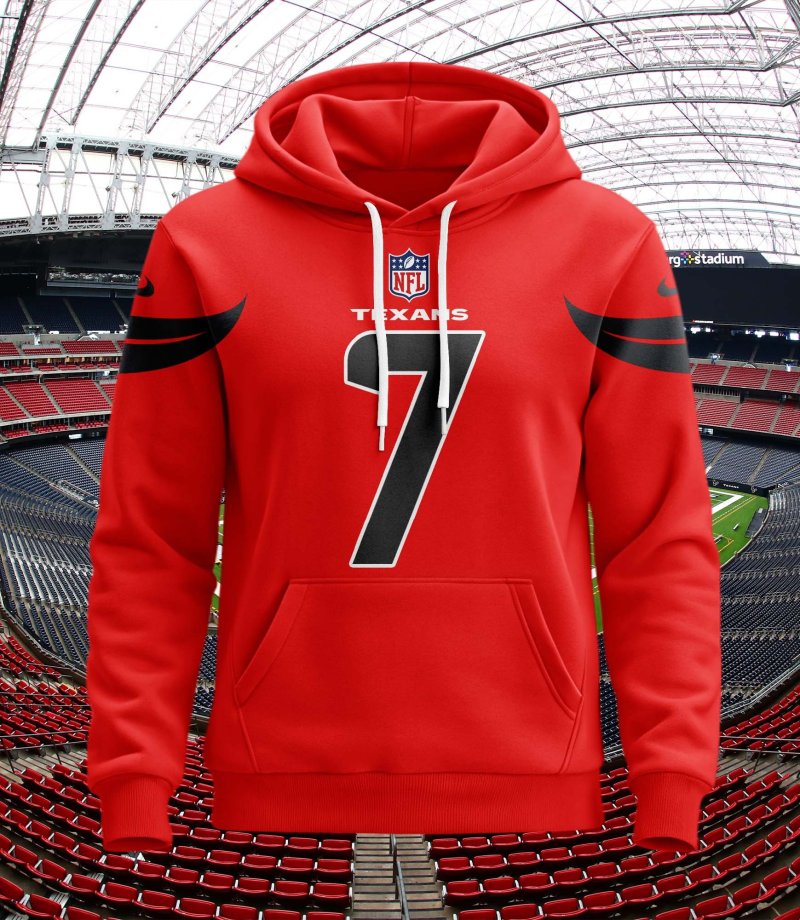 Houston Texans Personalized Football Hoodie 2