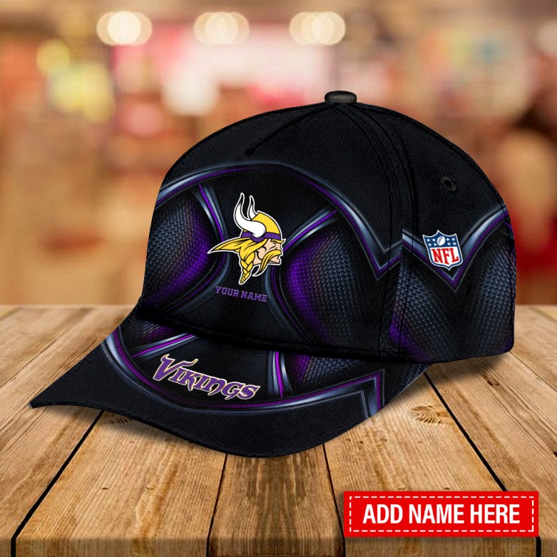 Minnesota Vikings Classic Cap Side View