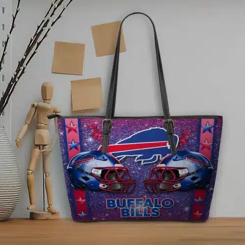 Buffalo Bills Women Leather Tote Hand Bag