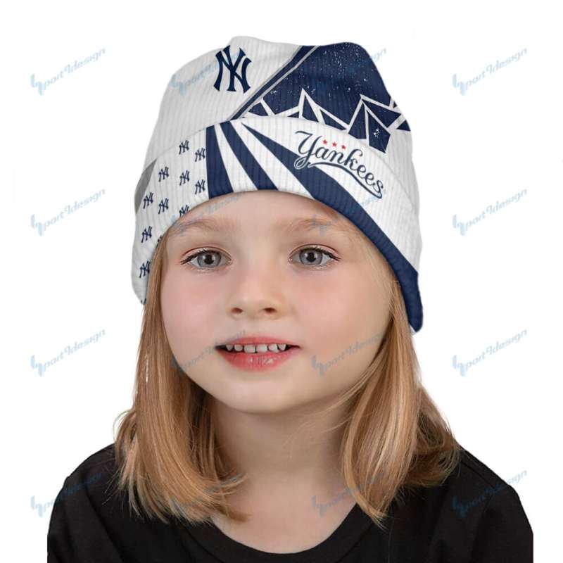 New York Yankees Wool Beanie Back View