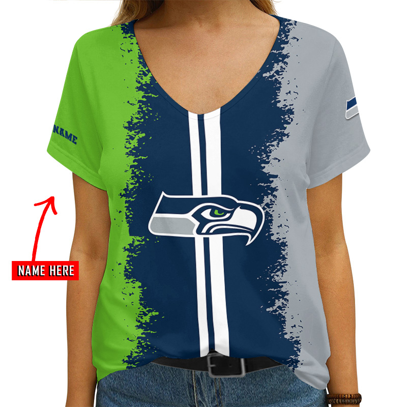 Seattle Seahawks Women's T-shirt Side View
