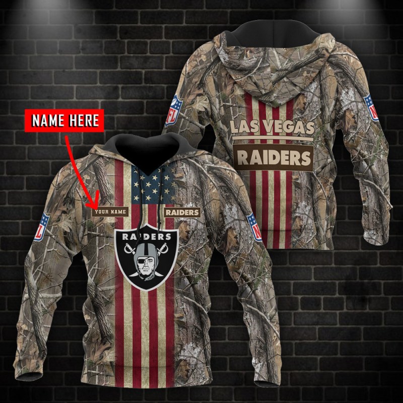 Las Vegas Raiders Personalized Hoodie