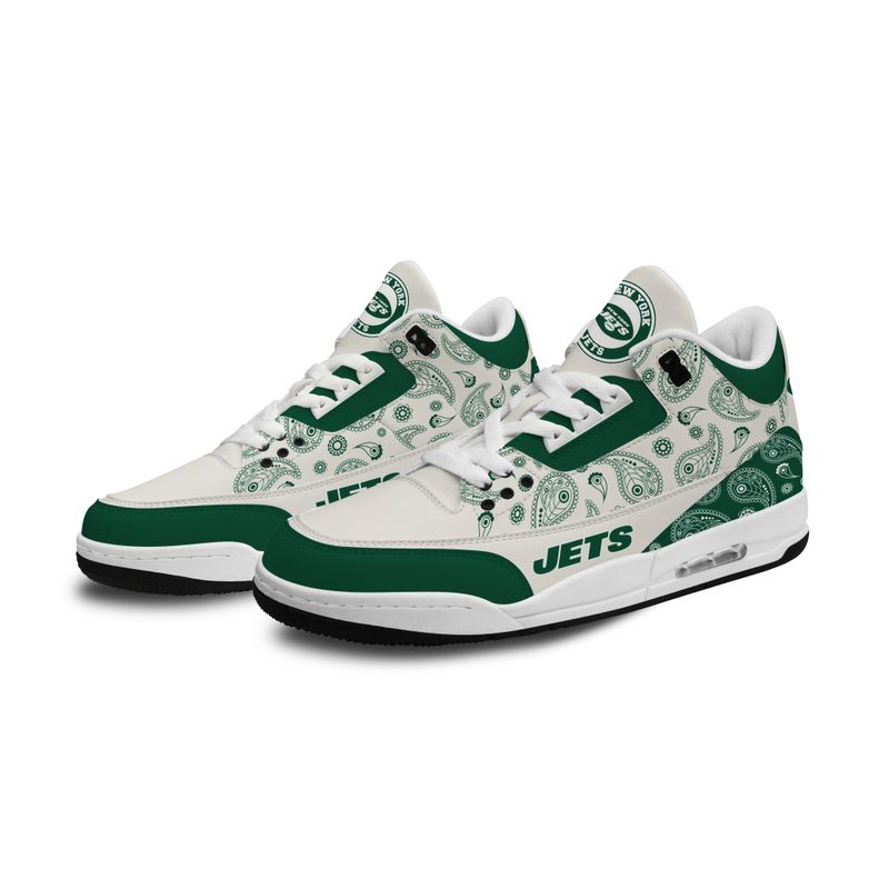 New York Jets Basic Leather JD03 Shoes - View 2