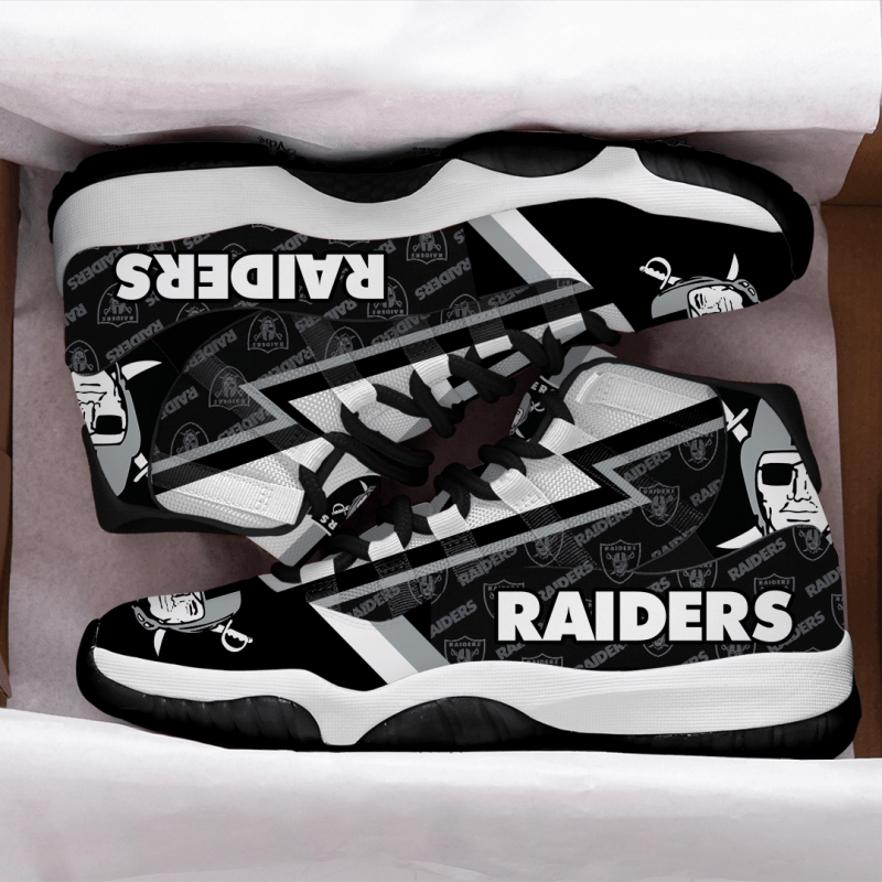 Las Vegas Raiders AJD11 Sneakers in Dynamic Print
