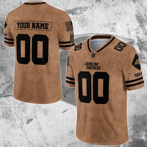 Carolina Panthers V-neck Football Jersey