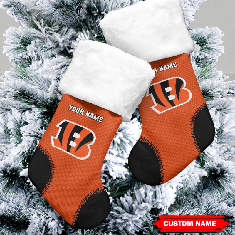 Personalized Cincinnati Bengals Socks