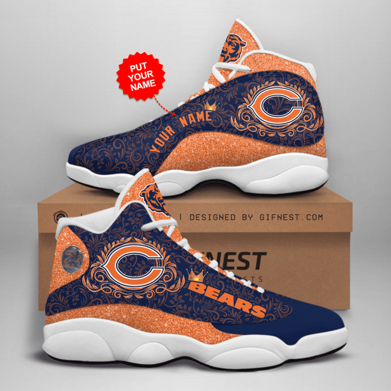 Chicago Bears Personalized AJD13 Sneakers