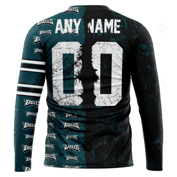 Philadelphia Eagles Ugly Christmas Sweater Fabric