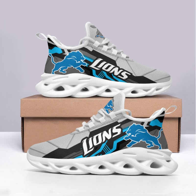 Detroit Lions Yezy Running Sneakers