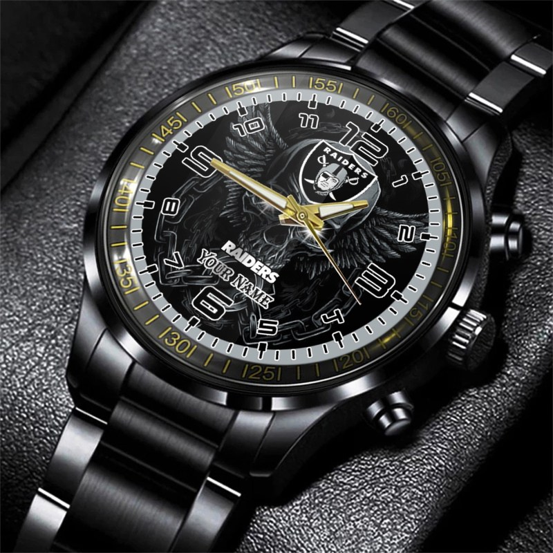 Elegant Black Stainless Steel Watch