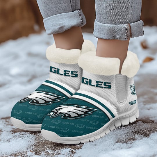 Philadelphia Eagles Winter Snow Boots