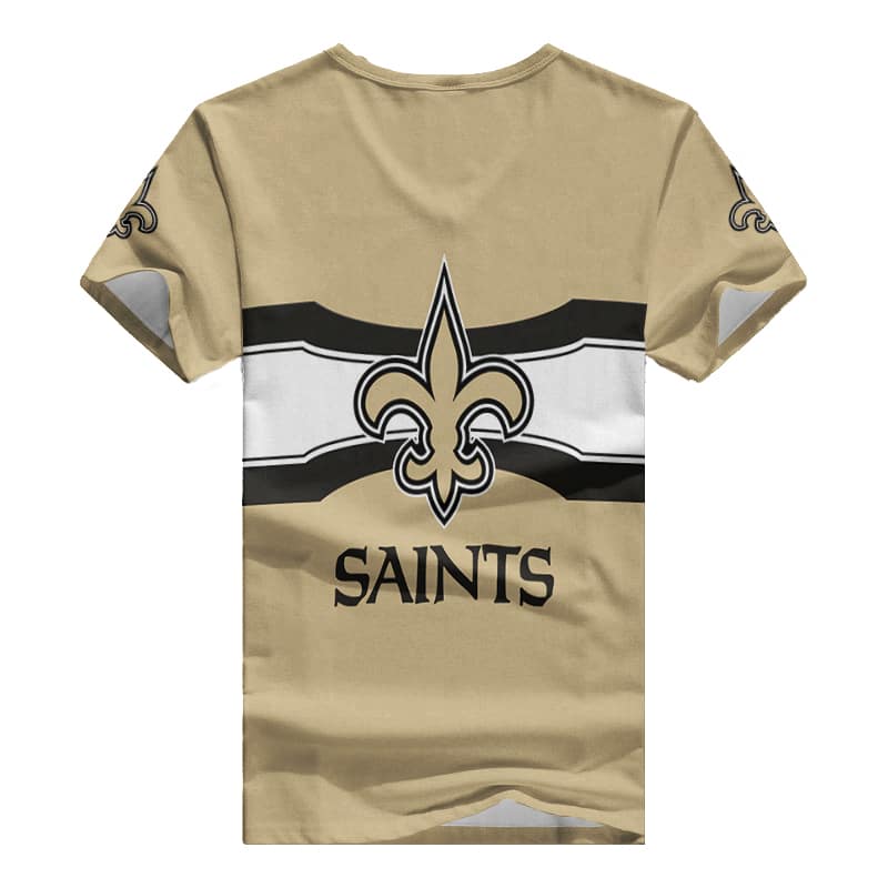 New Orleans Saints V-neck Women T-shirt