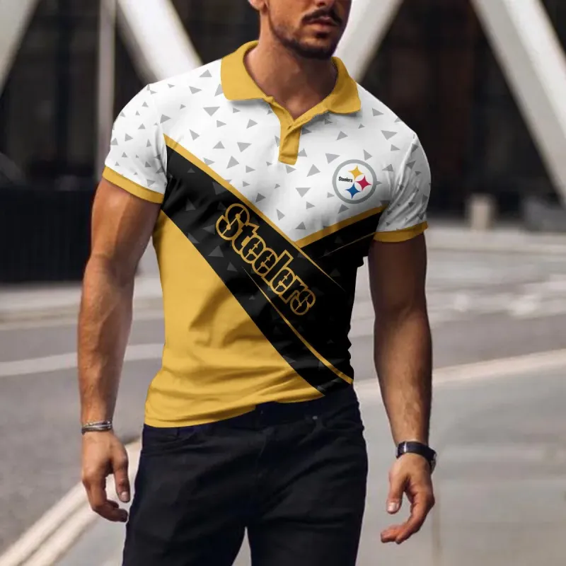 Pittsburgh Steelers Polo T-shirt