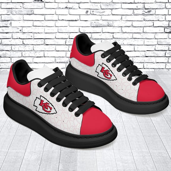 Kansas City Chiefs MQ Sneakers Back View