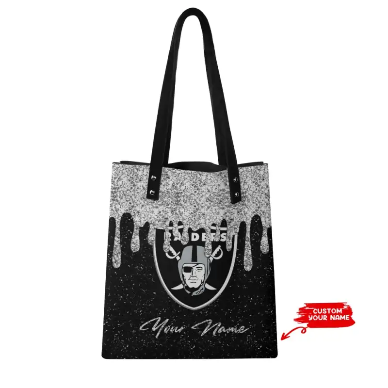 Las Vegas Raiders Tote Bag Side