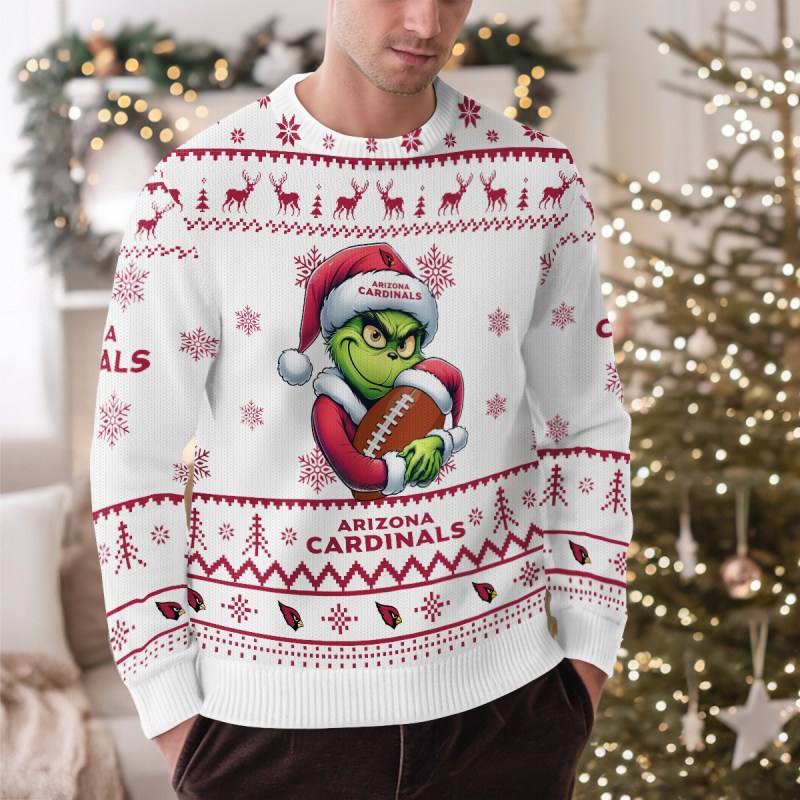 Arizona Cardinals Ugly Christmas Sweater 3