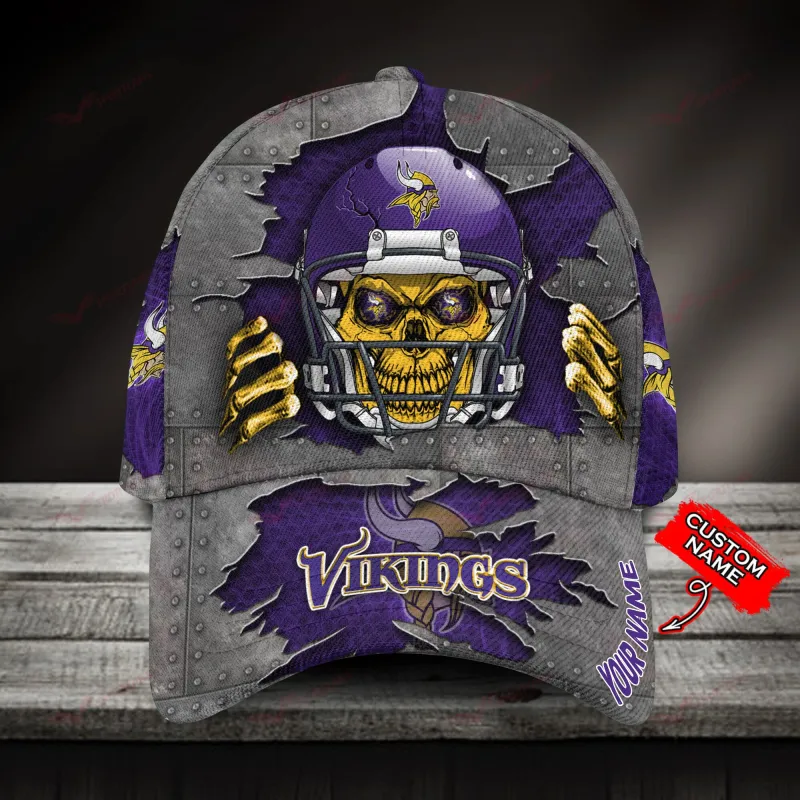 Minnesota Vikings Personalized Cap