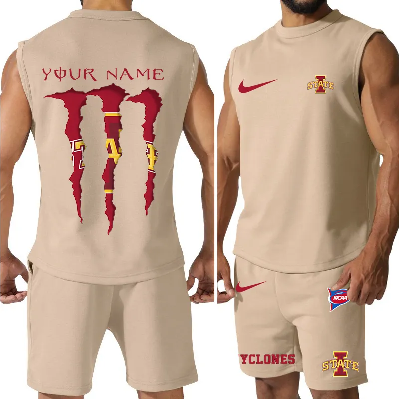 Iowa State Cyclones Jersey Tank Top and Shorts 2