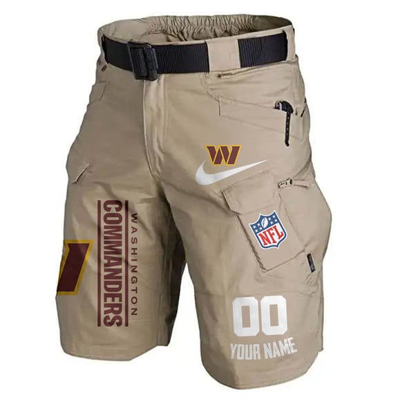 Washington Commanders Front Pockets Men Shorts