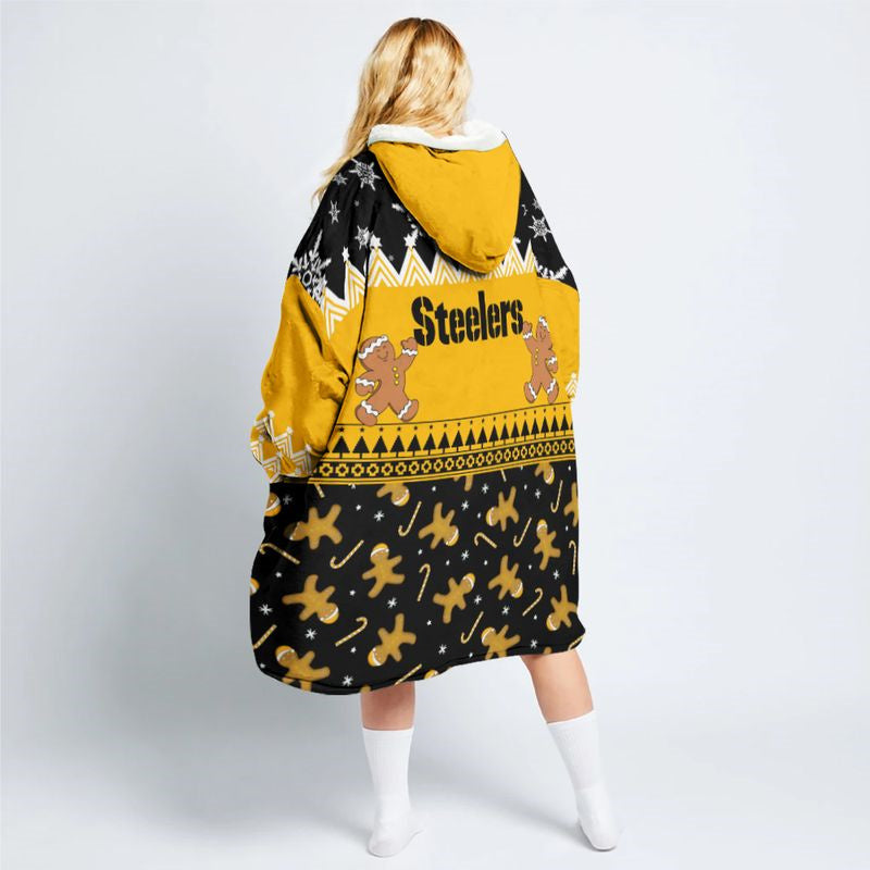 Pittsburgh Steelers Snug Hoodie Front View