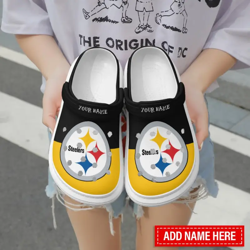 Pittsburgh Steelers Personalized Clog