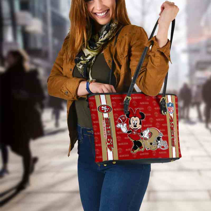 49ers Women Leather Tote