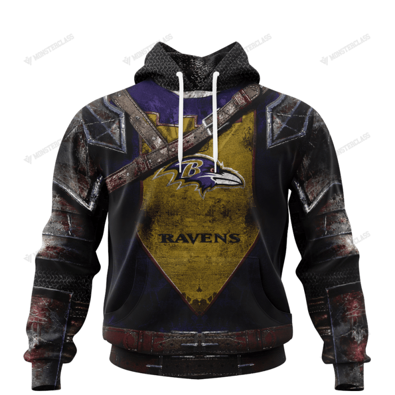Baltimore Ravens Warrior All Over Printed Sweater