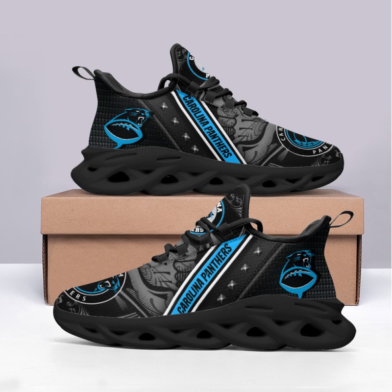 Carolina Panthers Yezy Running Sneakers