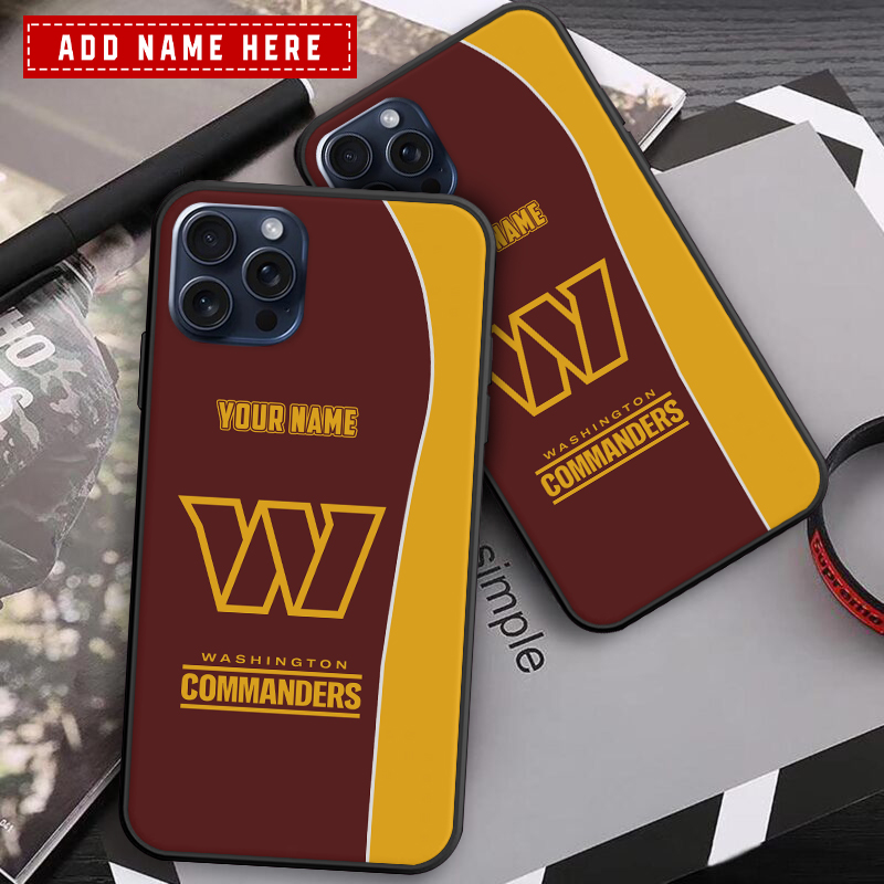 Washington Commanders Personalized Phone Case