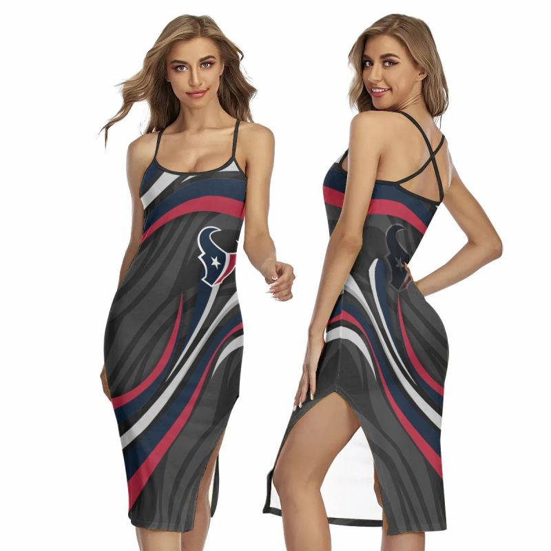 Houston Texans Women's Back Cross Cami Dress