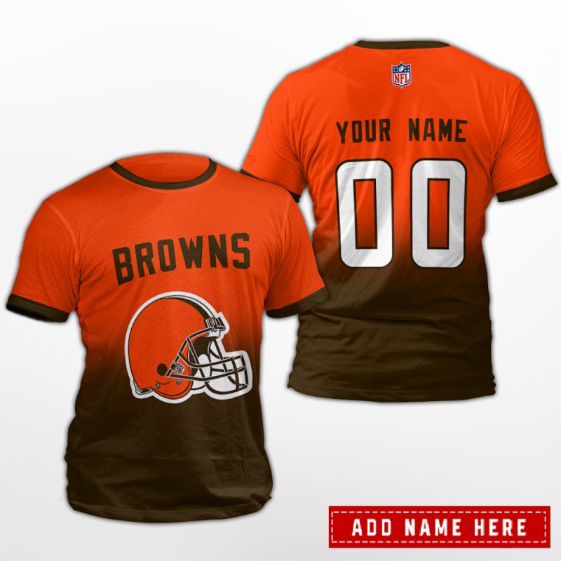 Cleveland Browns Personalized T-Shirt