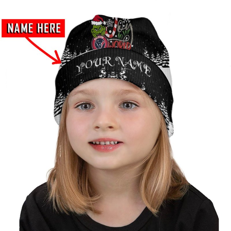 Houston Texans Personalized Wool Beanie