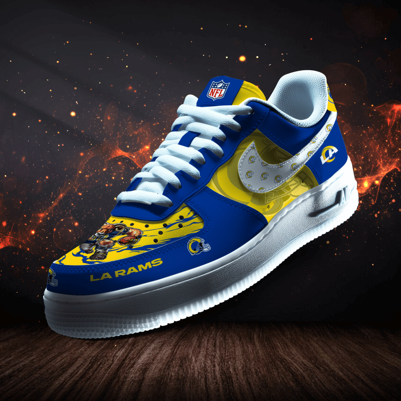 Los Angeles Rams Personalized Sneakers