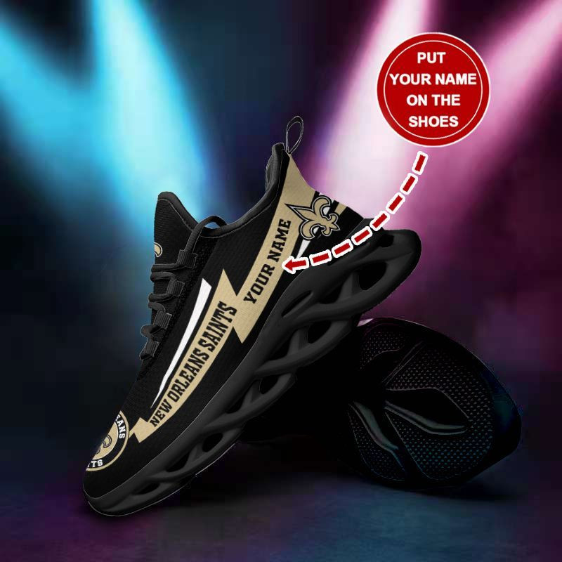 New Orleans Saints Personalized Yezy Running Sneakers 1