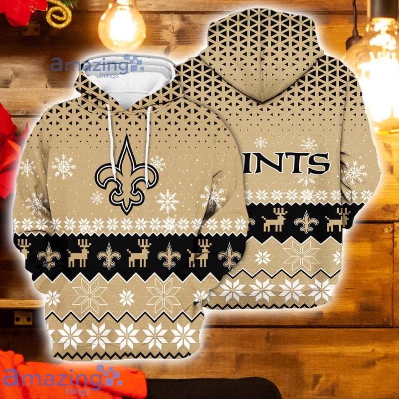 New Orleans Saints Christmas Hoodie