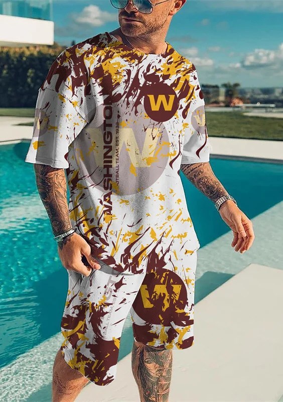 Washington Commanders T-Shirt and Shorts
