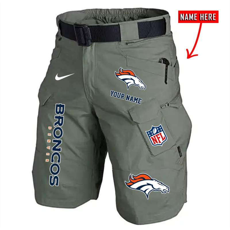 Denver Broncos Men Shorts with Pockets