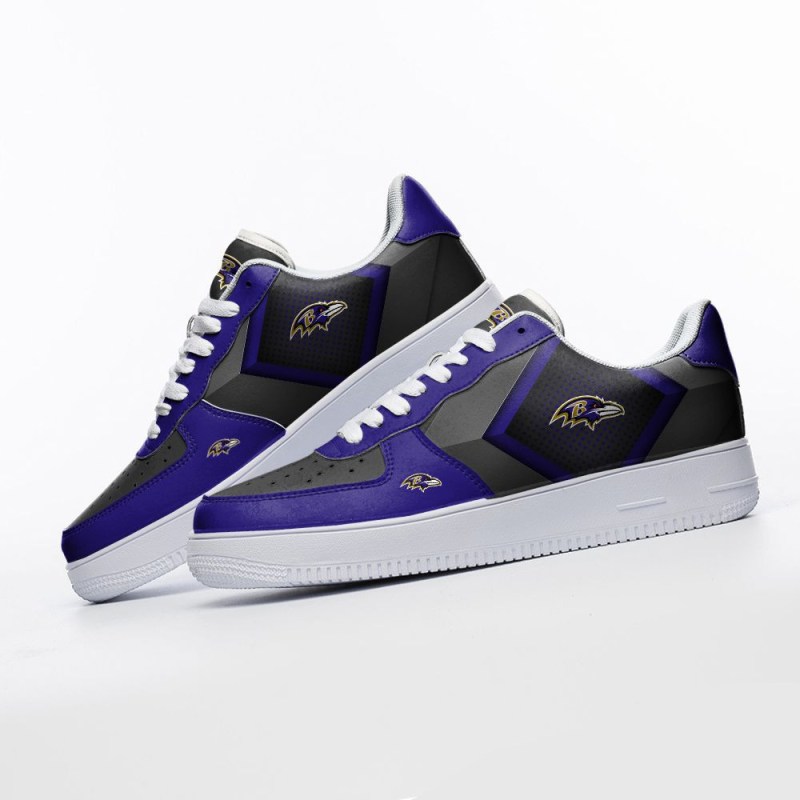 Baltimore Ravens Air Force 1 Sneakers