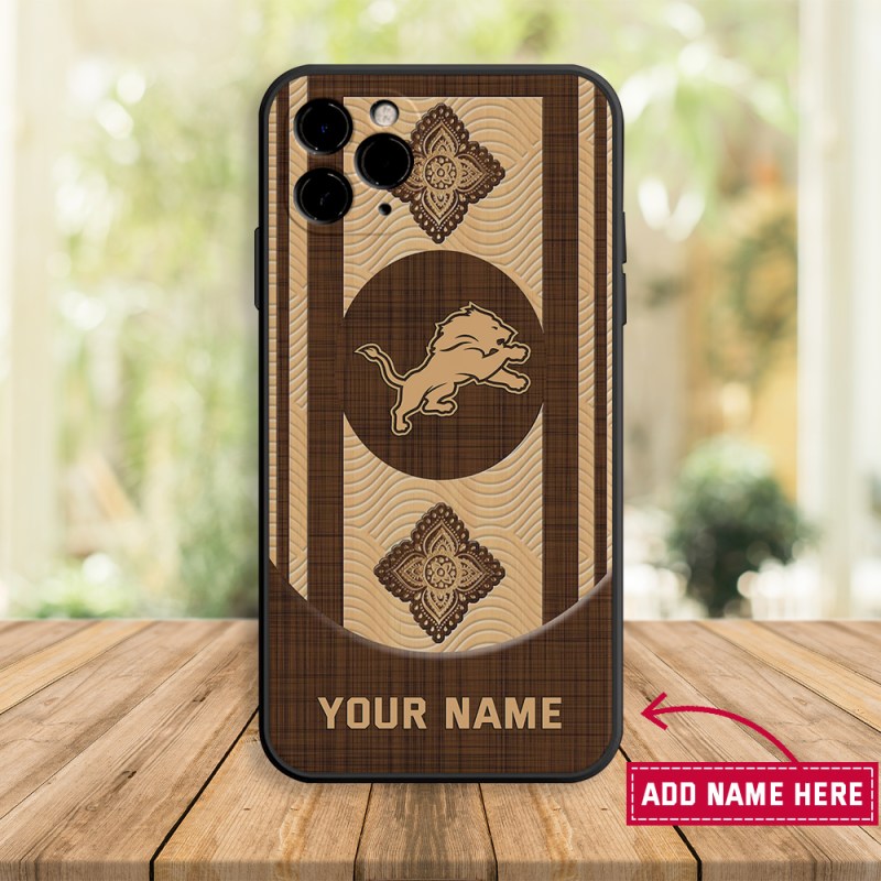 Detroit Lions Personalized Phone Case